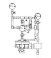 Model A-3 & A-4 Pilot Operated Pressure Regulating Valve, Angle Style Halar® Coated, Brass or SS Trim