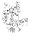 Model J Flow Control Valve Vertical Conventional Trim, 2-1/2" & 3" (65 & 80 mm)